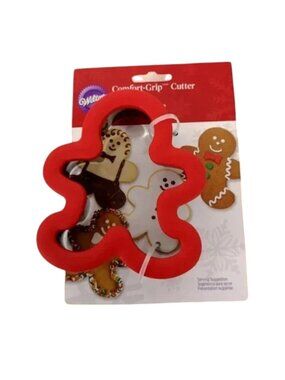 Wilton Original Comfort Grip Cookie Cutter‎ Gingerbread Man  New